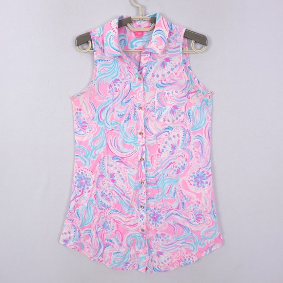 Lilly Pulitzer Sleeveless Natalie Cover-Up Size XX Small